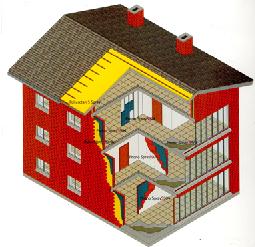 Aislamiento térmico e ignifugados ,proyeccion de espuma de poliuretano
